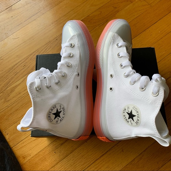 NWT Converse High Top Sneakers - Picture 3 of 9